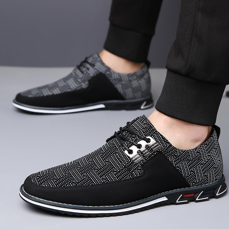 Frank Hardy Lace-Up Shoes with Textured Upper
