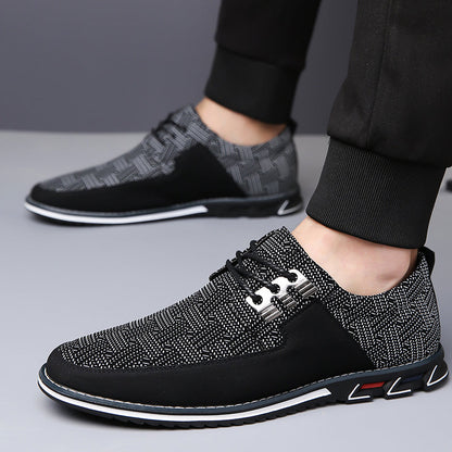 Frank Hardy Lace-Up Shoes with Textured Upper