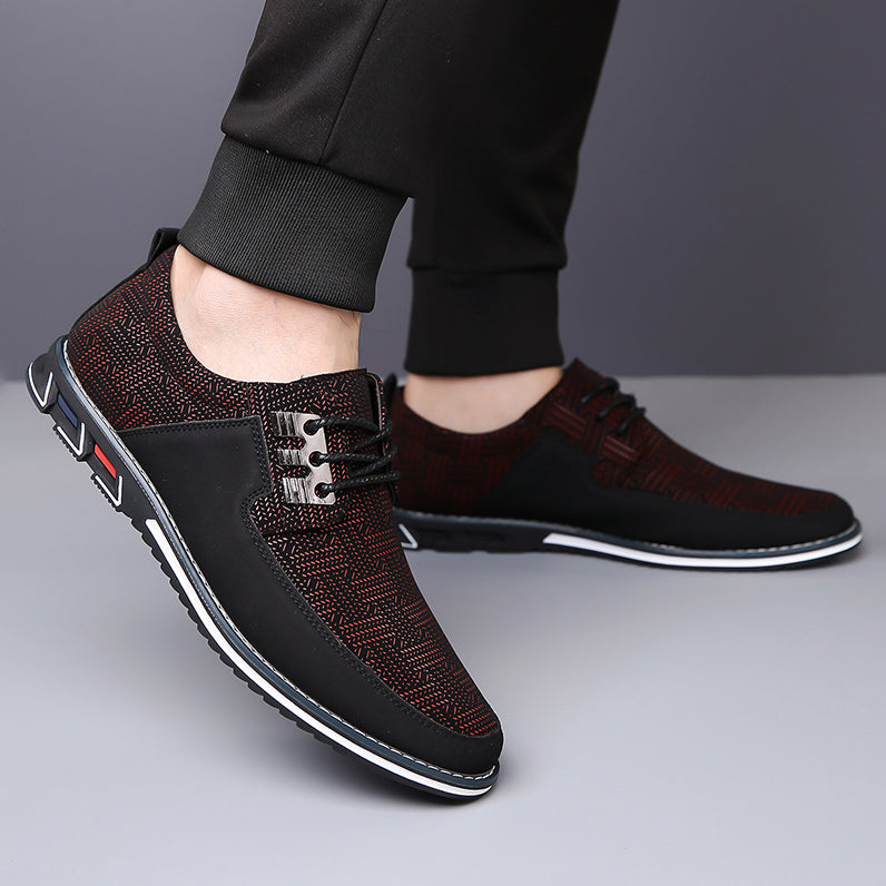 Frank Hardy Lace-Up Shoes with Textured Upper
