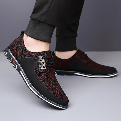 Frank Hardy Lace-Up Shoes with Textured Upper