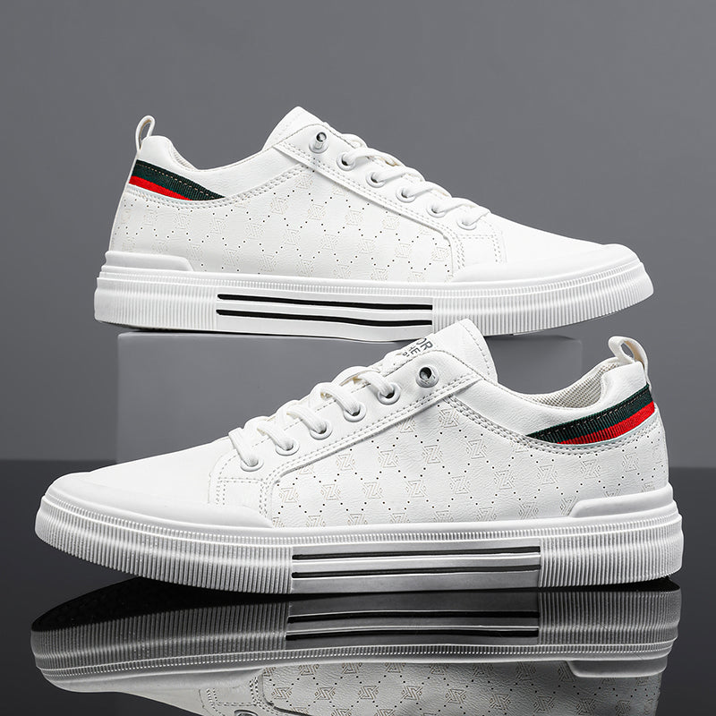 Frank Hardy Low-Top Sneakers with Stripe Accent