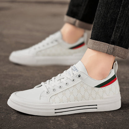 Frank Hardy Low-Top Sneakers with Stripe Accent