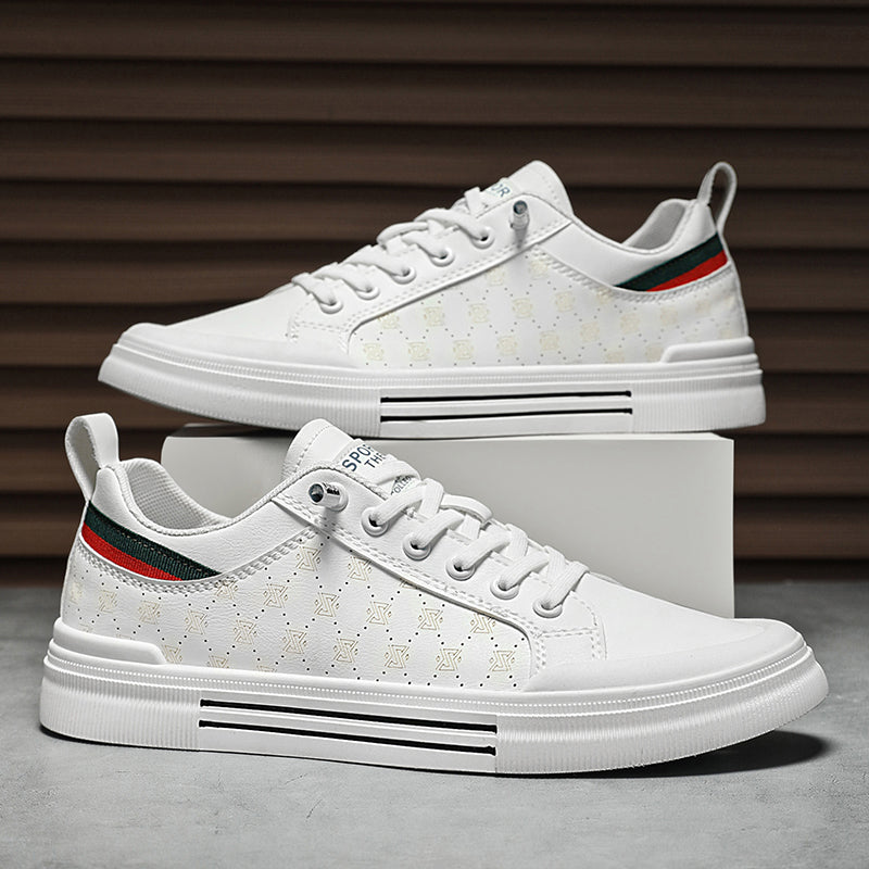 Frank Hardy Low-Top Sneakers with Stripe Accent