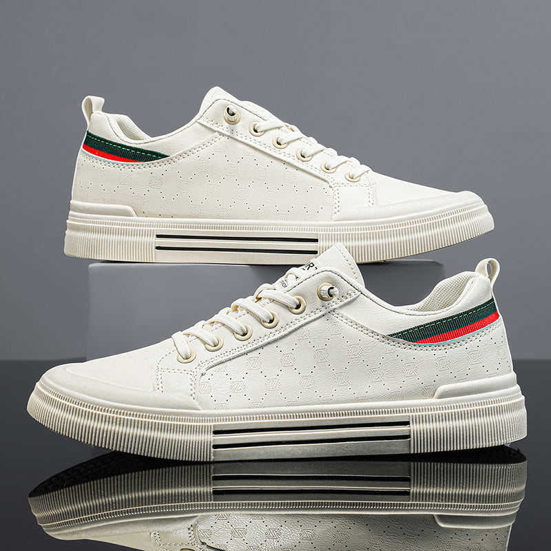 Frank Hardy Low-Top Sneakers with Stripe Accent