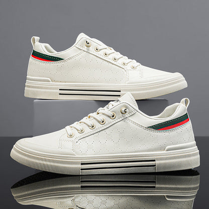 Frank Hardy Low-Top Sneakers with Stripe Accent