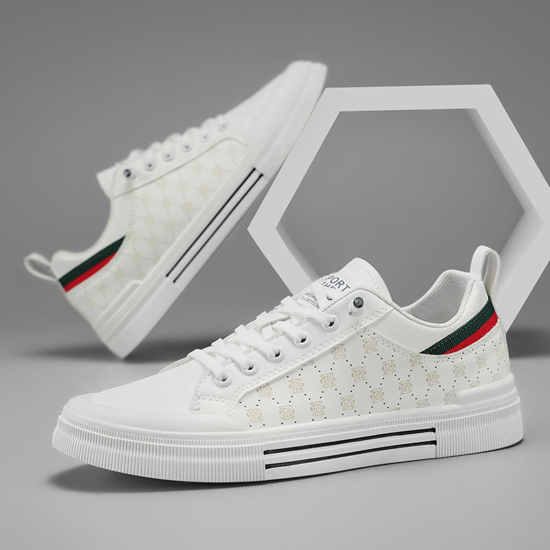Frank Hardy Low-Top Sneakers with Stripe Accent