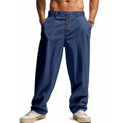 Frank Hardy Relaxed Straight-Leg Pants