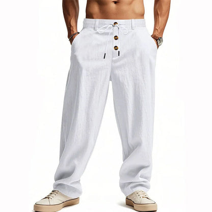 Frank Hardy Relaxed Straight-Leg Pants