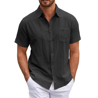 Frank Hardy Short Sleeve Button-Up Shirt