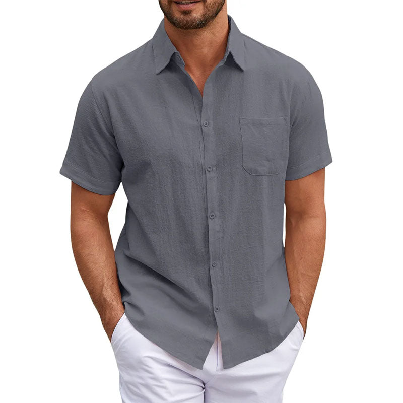 Frank Hardy Short Sleeve Button-Up Shirt