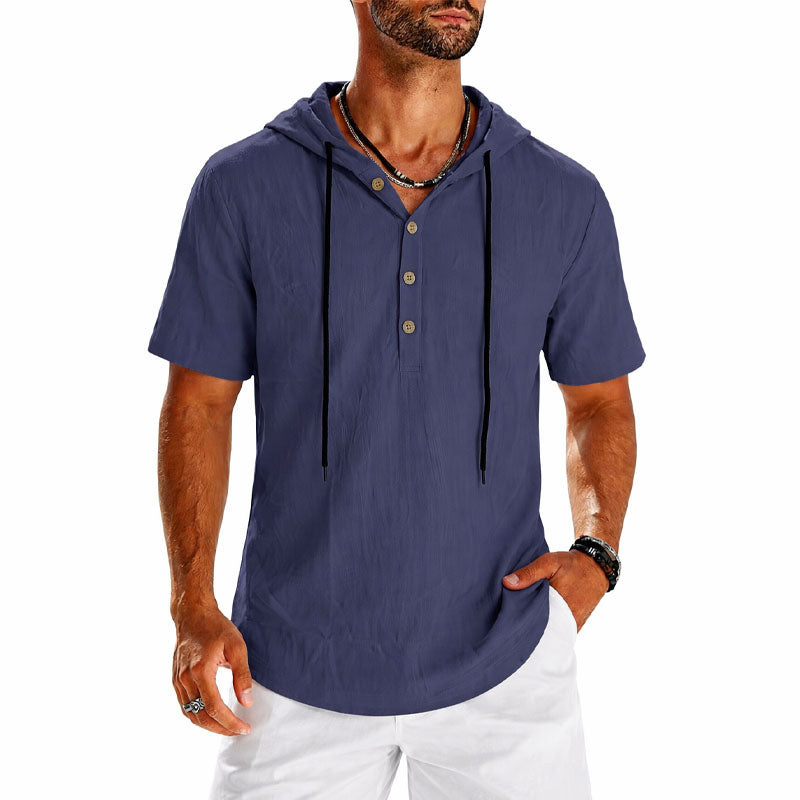 Frank Hardy Short Sleeve Hooded Shirt
