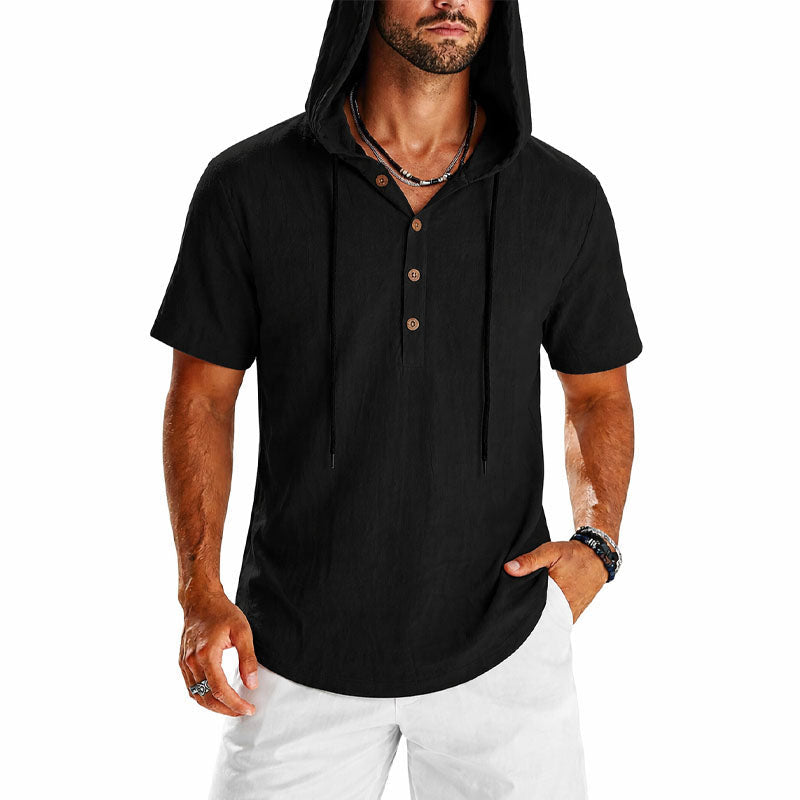Frank Hardy Short Sleeve Hooded Shirt
