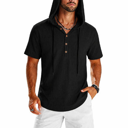 Frank Hardy Short Sleeve Hooded Shirt