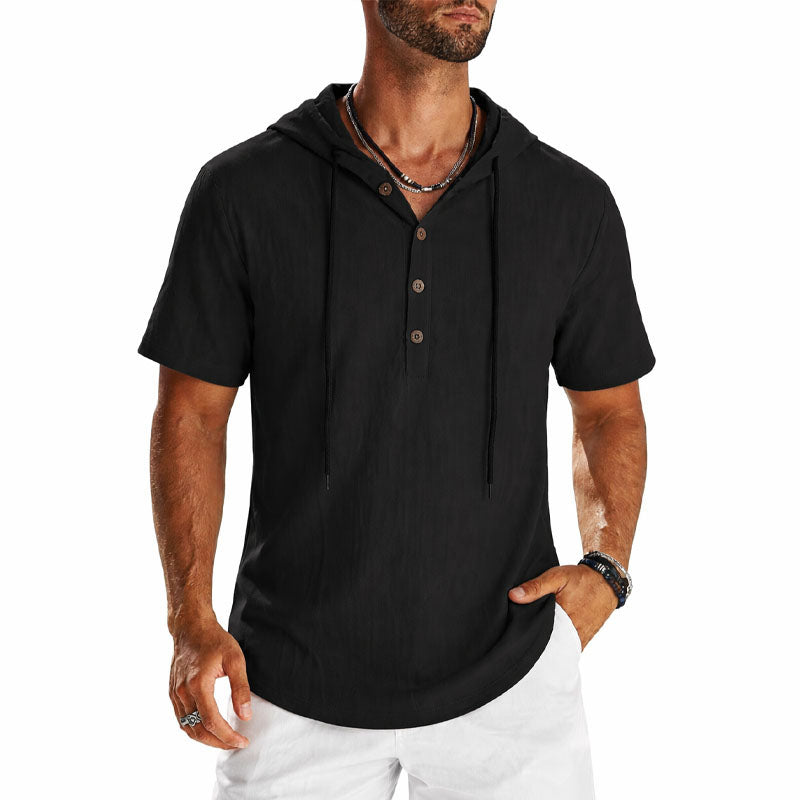 Frank Hardy Short Sleeve Hooded Shirt