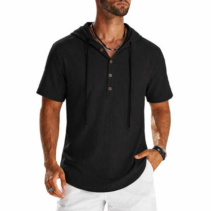 Frank Hardy Short Sleeve Hooded Shirt