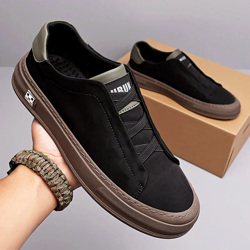 Frank Hardy Slip-On Sneakers with Stretch Laces