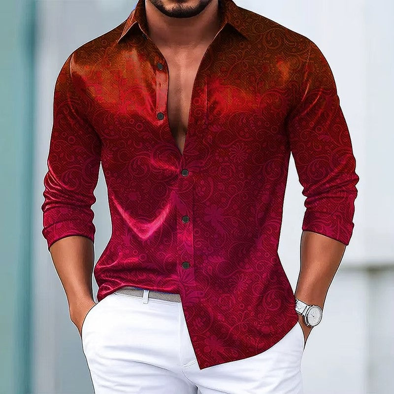 Frank Hardy Textured Gradient Dress Shirt