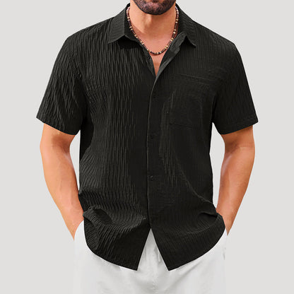 Frank Hardy Textured Short Sleeve Shirt
