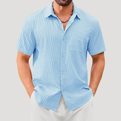 Frank Hardy Textured Short Sleeve Shirt