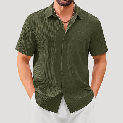 Frank Hardy Textured Short Sleeve Shirt