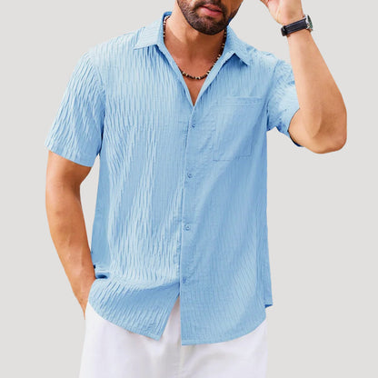 Frank Hardy Textured Short Sleeve Shirt