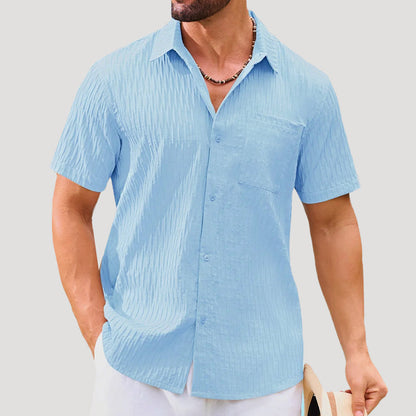 Frank Hardy Textured Short Sleeve Shirt
