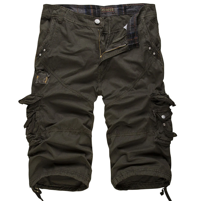 Frank Hardy Multi-Pocket Cargo Shorts