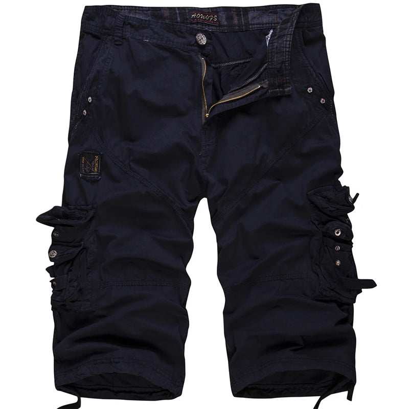 Frank Hardy Multi-Pocket Cargo Shorts
