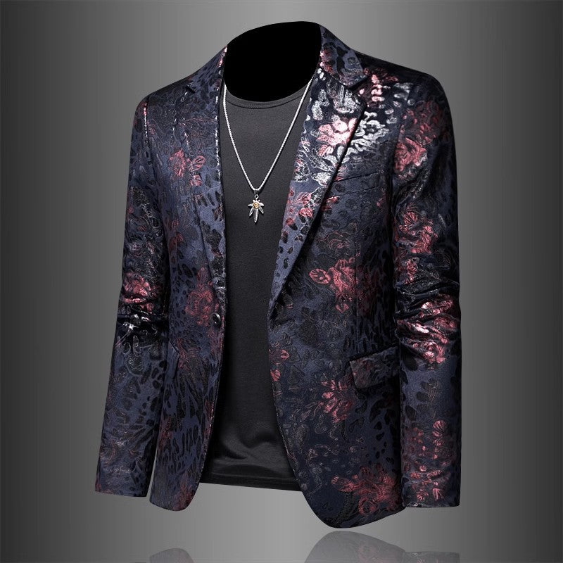 Henri L'Éclatant Regal Bloom Blazer