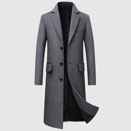 Le Charme Hivernal Wool Coat by Henri L'Éclatant