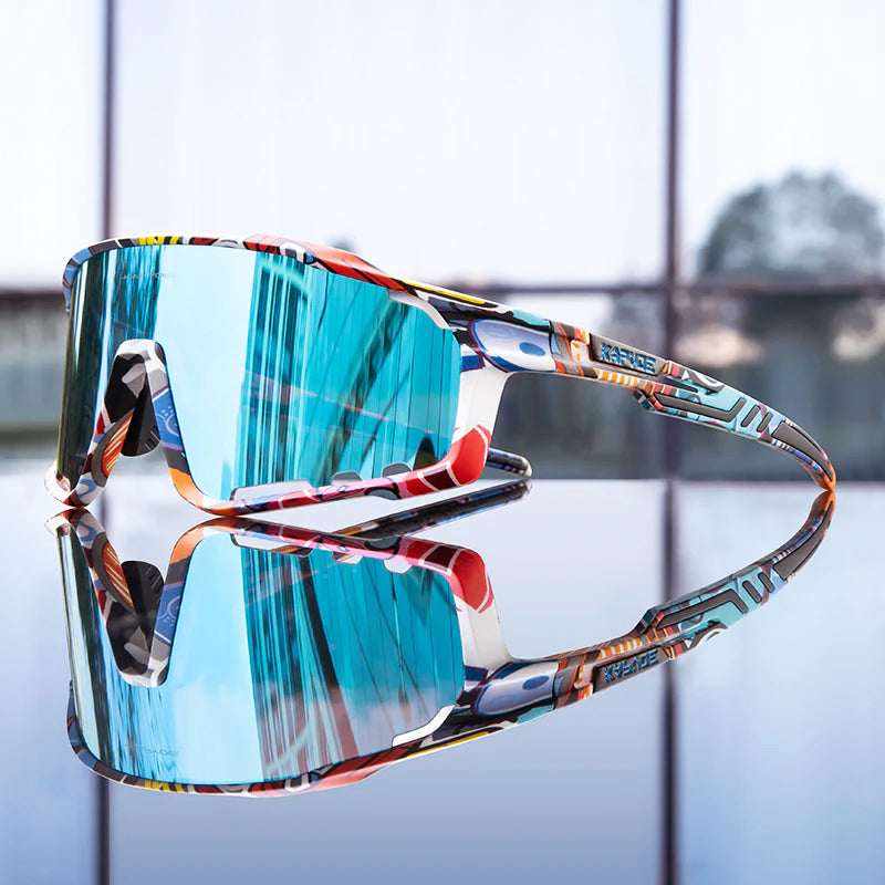 Rydex Cycling Sunglasses with Wraparound Shield Lens