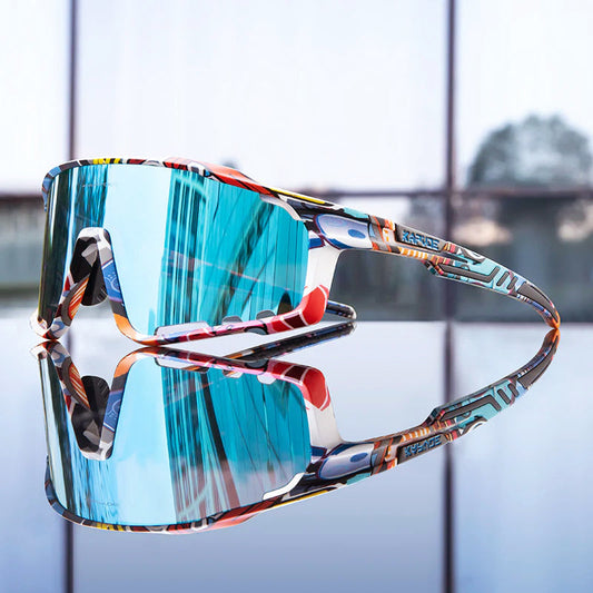 Rydex Cycling Sunglasses with Wraparound Shield Lens
