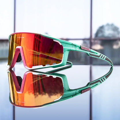 Rydex Cycling Sunglasses with Wraparound Shield Lens