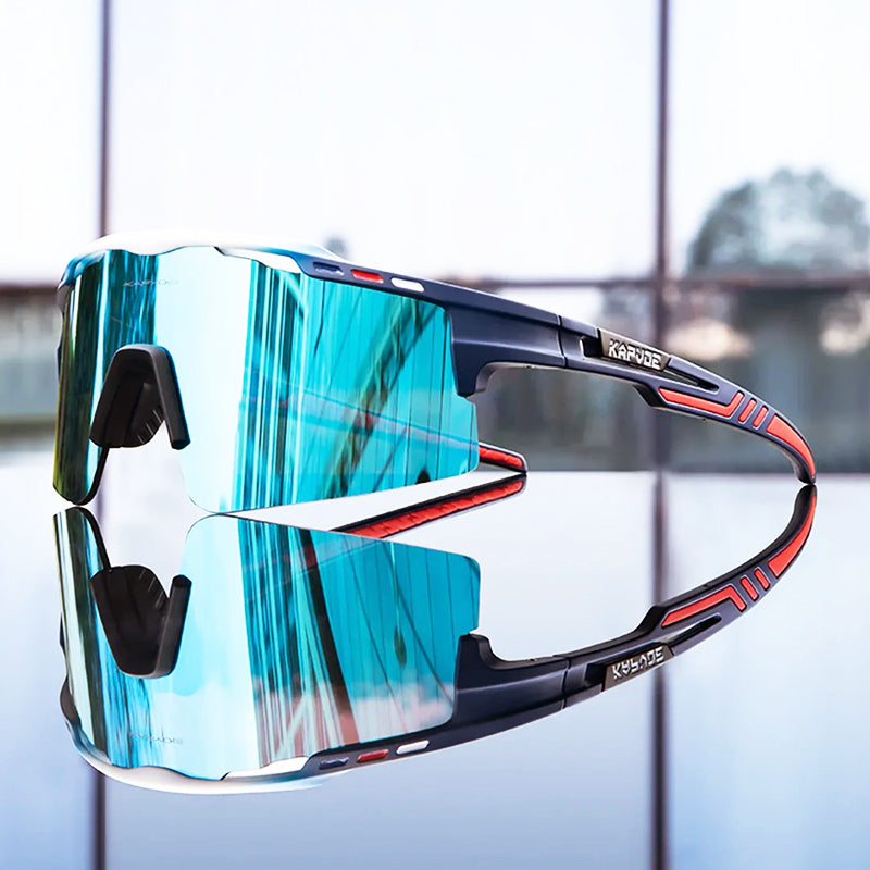 Rydex Cycling Sunglasses with Wraparound Shield Lens