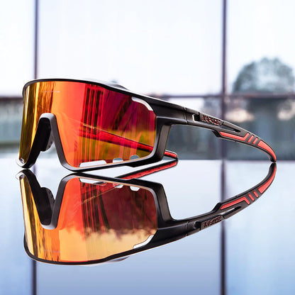 Rydex Cycling Sunglasses with Wraparound Shield Lens