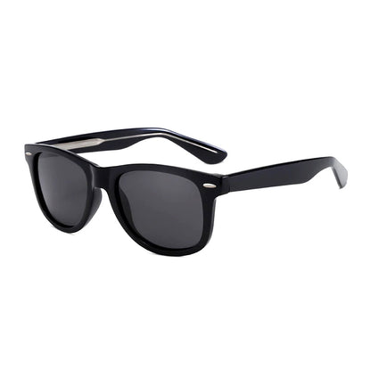 Square Polarized Sunglasses with Classic Frame