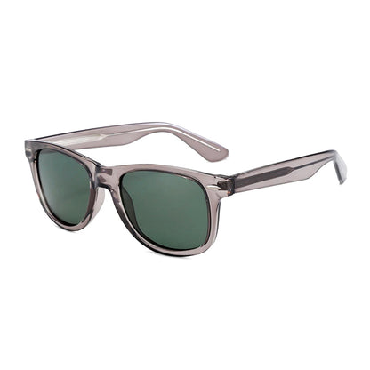 Square Polarized Sunglasses with Classic Frame