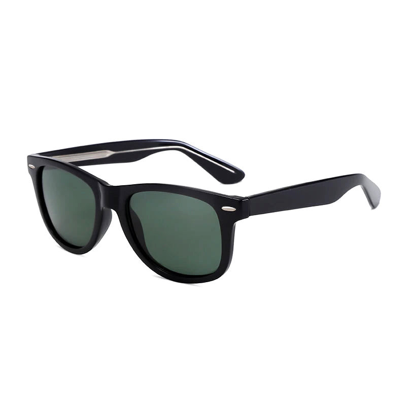 Square Polarized Sunglasses with Classic Frame