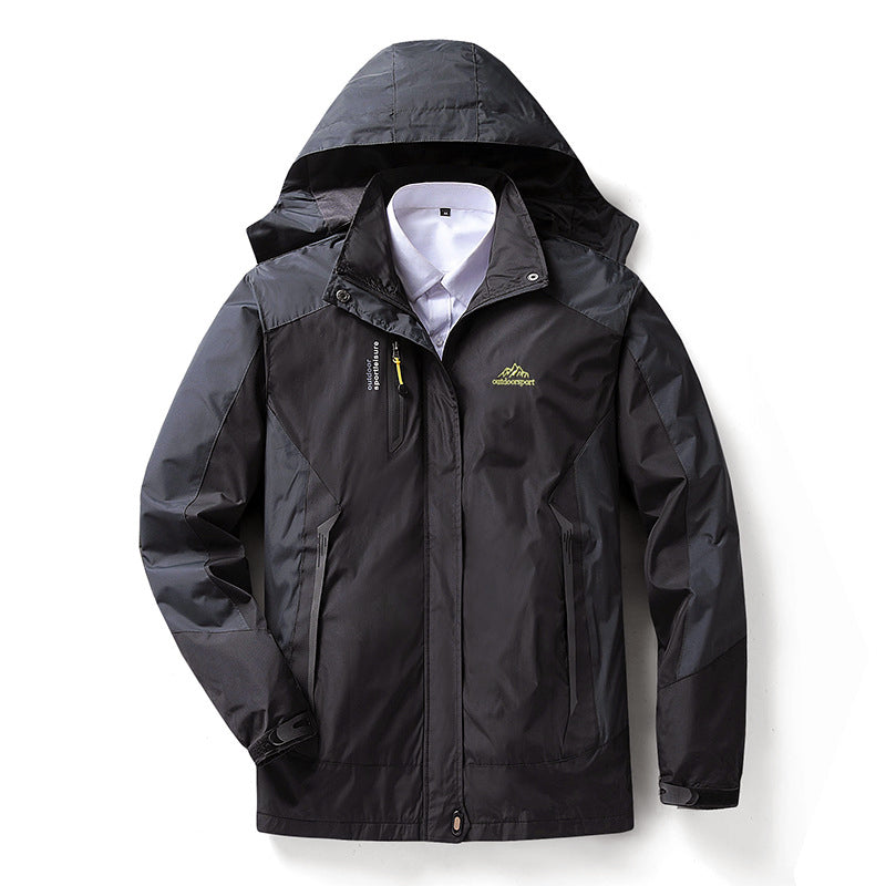 Waterproof Trail Jacket for Women with Removable Hood