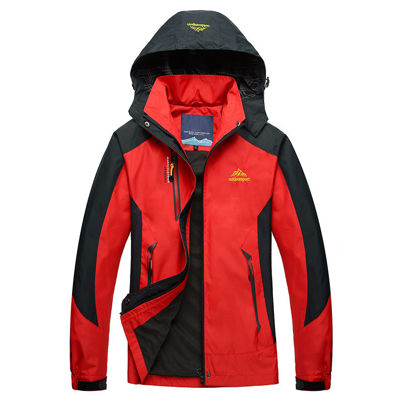 Waterproof Trail Jacket for Women with Removable Hood