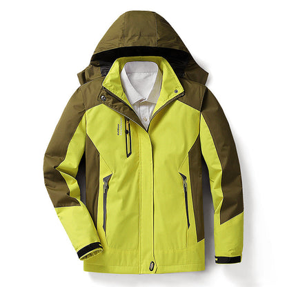 Waterproof Trail Jacket for Women with Removable Hood