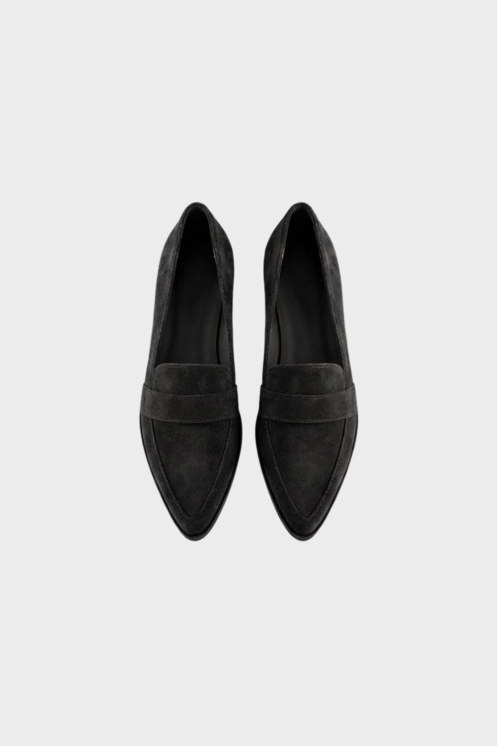 Regine - Women's Pointed-Toe Suede Loafers