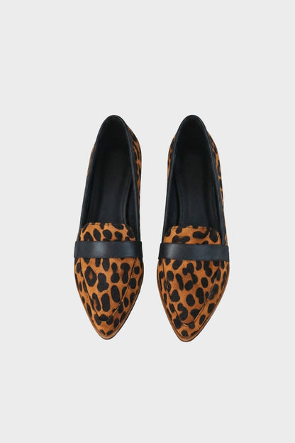 Regine - Women's Pointed-Toe Suede Loafers