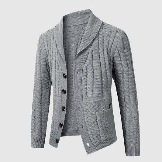 Charles Morrison Braid Knitted Cardigan