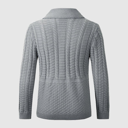 Charles Morrison Braid Knitted Cardigan