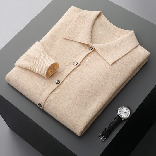 Charles Morrison Merino Wool Cardigan