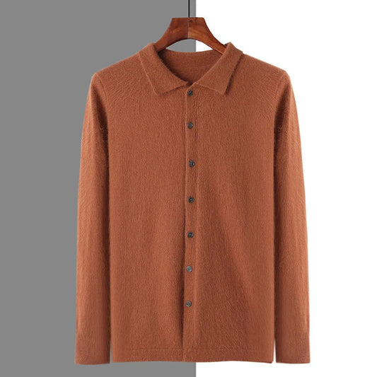 Charles Morrison Mink Cashmere Cardigan