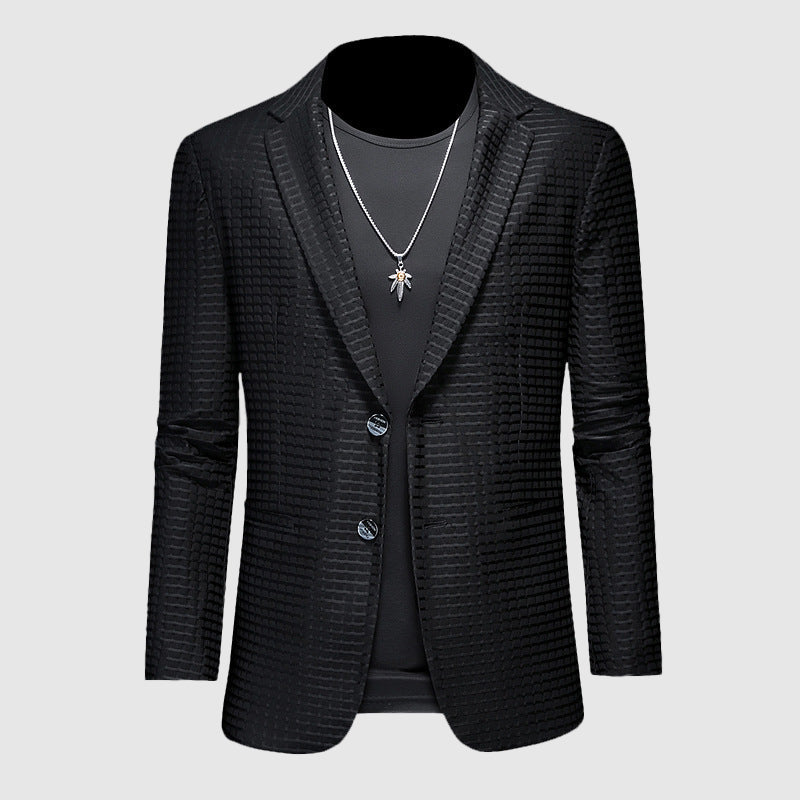 Charles Morrison Noir Elegance Jacket