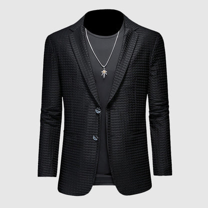 Charles Morrison Noir Elegance Jacket