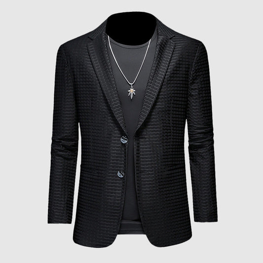 Charles Morrison Noir Elegance Jacket